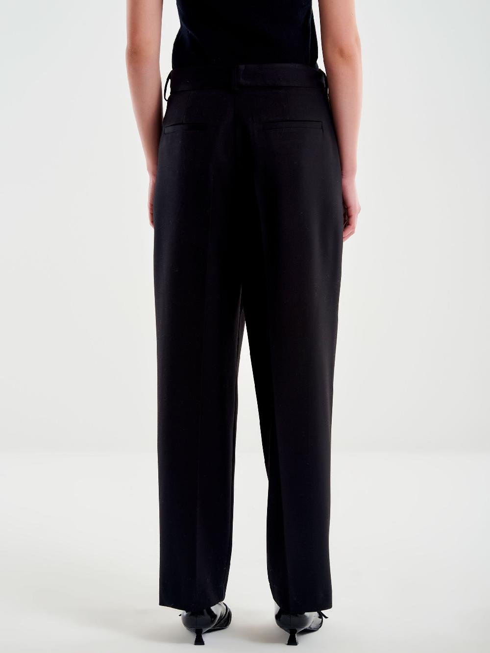 Vicolo Pantalone Maschile Nero Affare Del Giorno