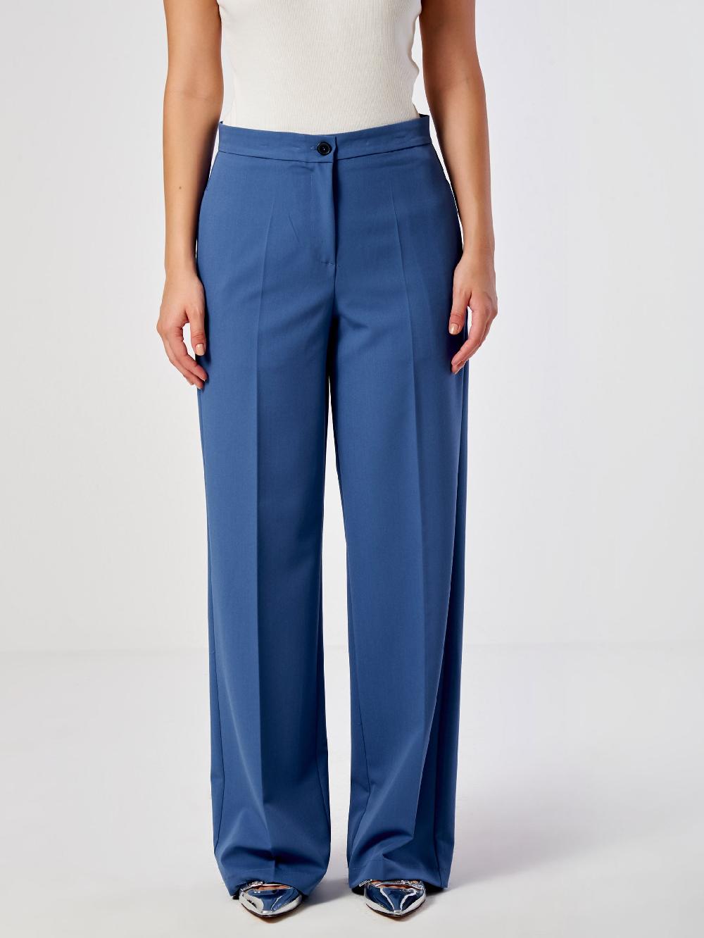 Vicolo Pantalone Palazzo Basic Blu Economico