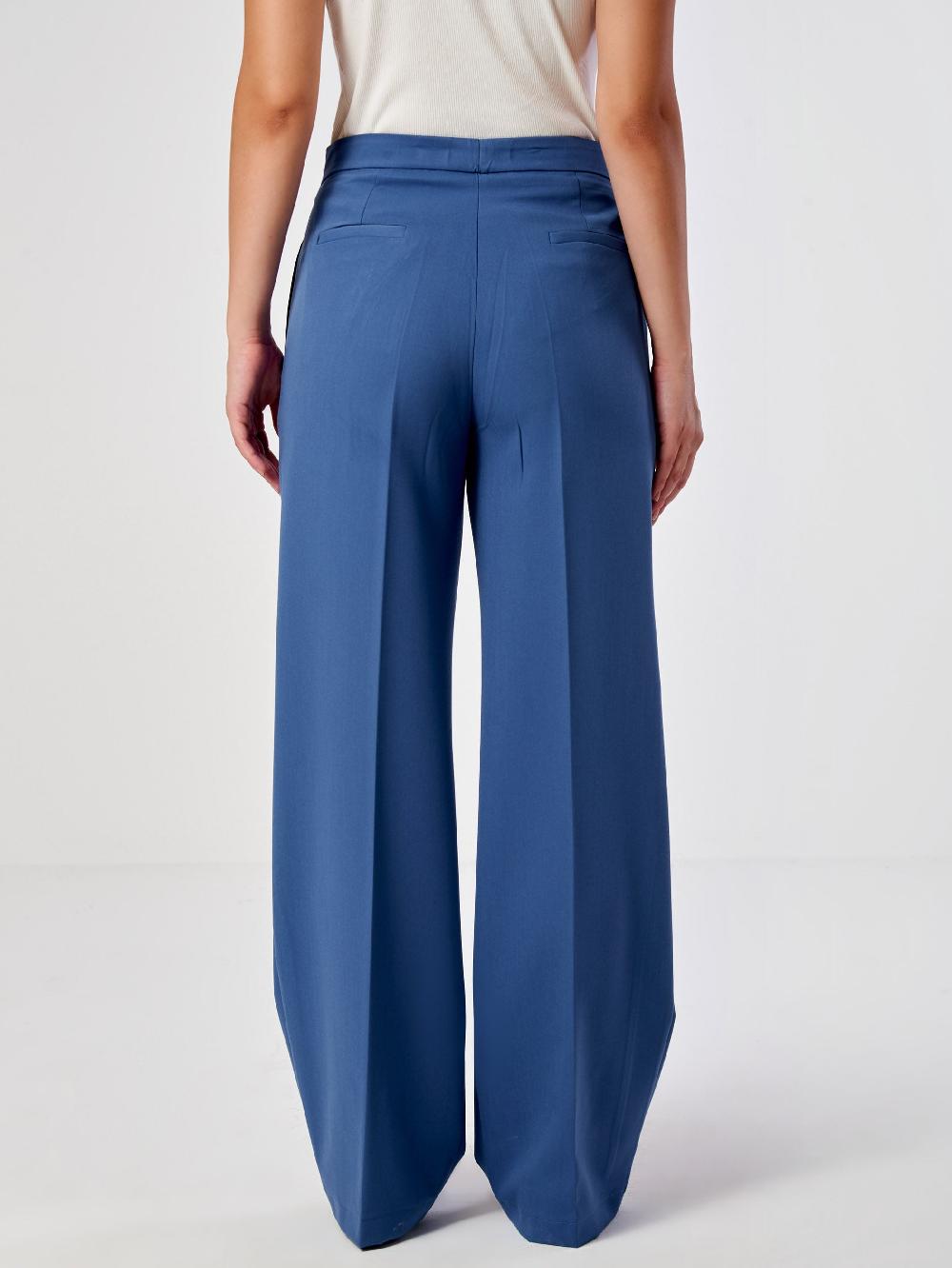 Vicolo Pantalone Palazzo Basic Blu Economico