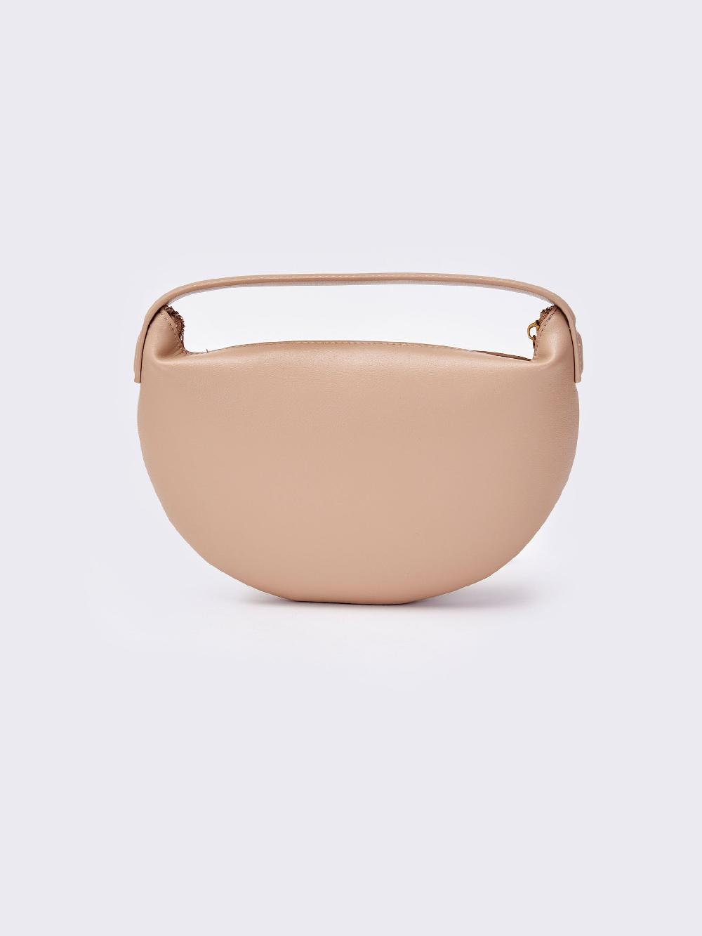 Vicolo Borsa Croissant Beige Outlet