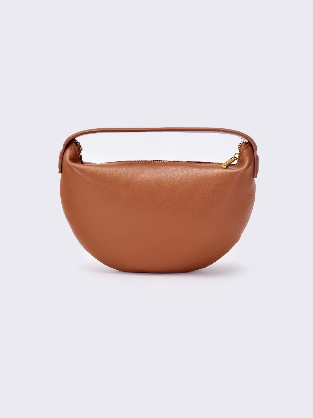 Vicolo Borsa Croissant Cammello In Vendita