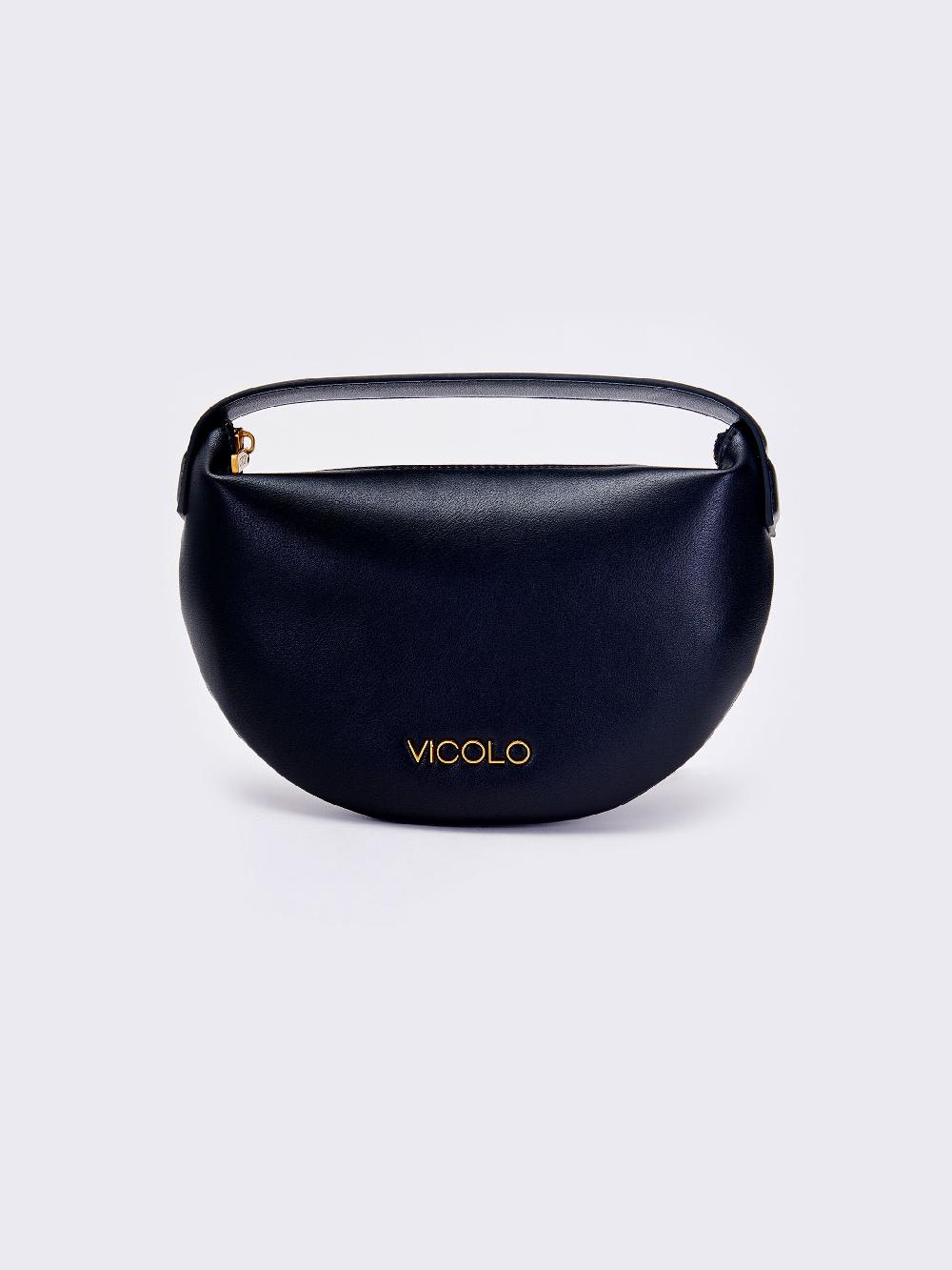 Vicolo Borsa Croissant Nero Offerte