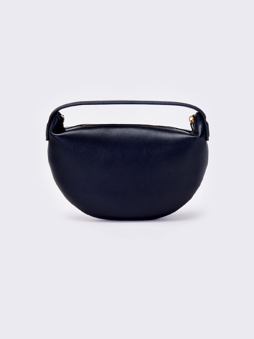 Vicolo Borsa Croissant Nero Offerte