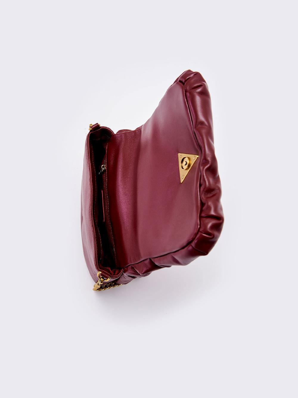 Vicolo Borsa Bubble Bordeaux Saldi Di Fabbrica