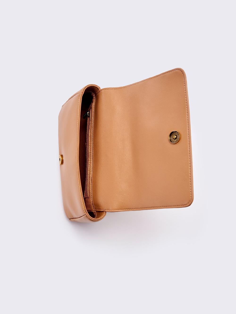 Vicolo Borsa Treasure Cammello Qualità