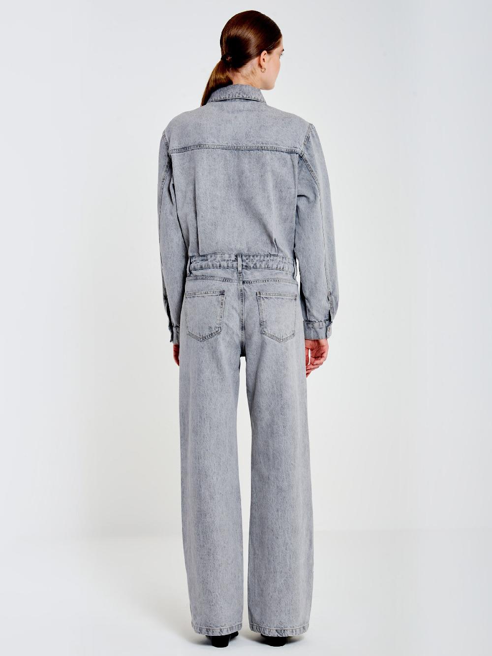 Vicolo Tuta in Denim Grigio – Vicolo Offerta migliore