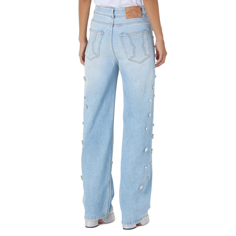 Vivetta DENIM CON PIETRE Saldi Di Fabbrica