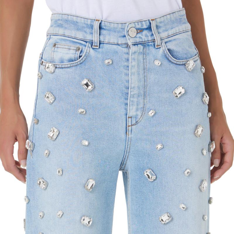 Vivetta DENIM CON PIETRE Saldi Di Fabbrica