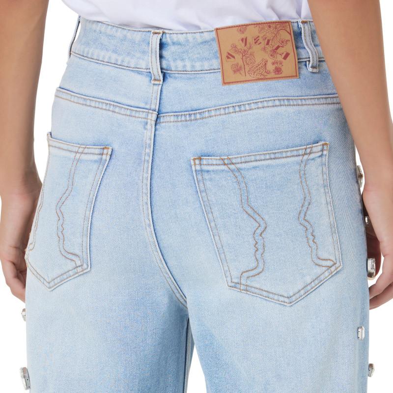 Vivetta DENIM CON PIETRE Saldi Di Fabbrica
