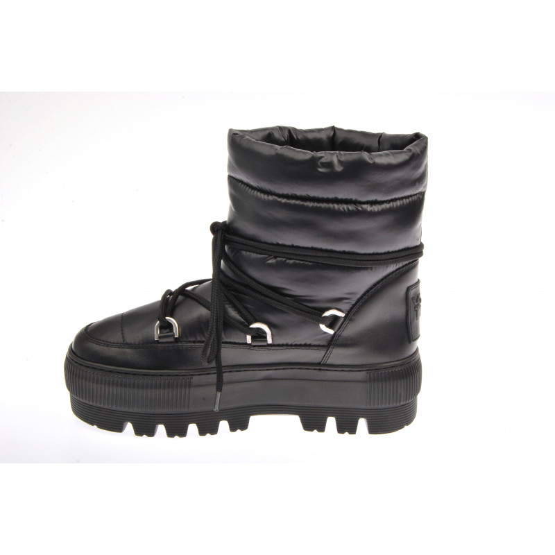 Vivetta MOONBOOT IN PELLE E NYLON Nuovo
