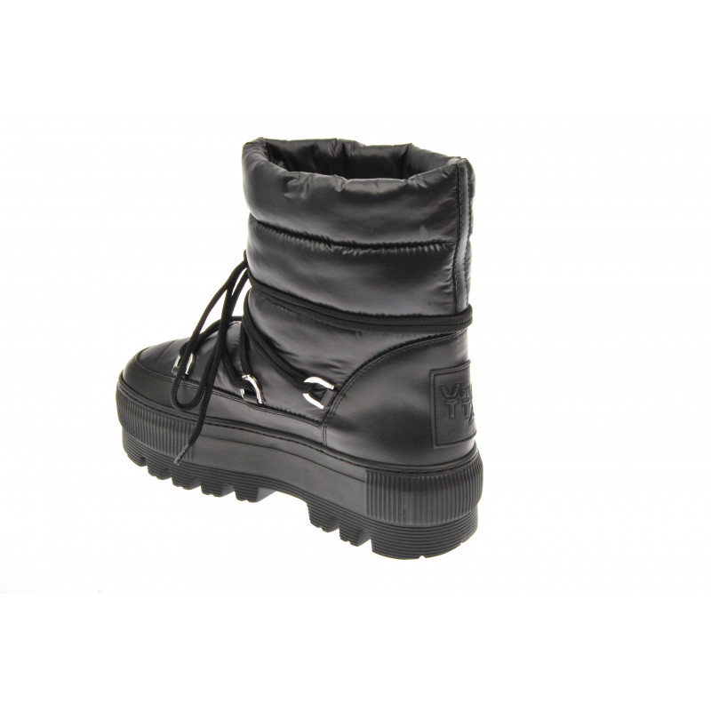 Vivetta MOONBOOT IN PELLE E NYLON Nuovo