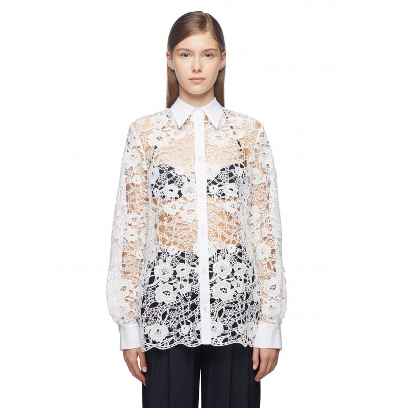 Vivetta CAMICIA IN PIZZO FLOREALE Fino Al -60%