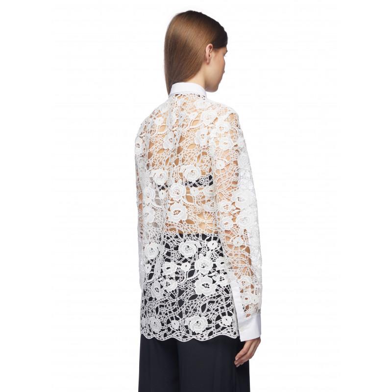 Vivetta CAMICIA IN PIZZO FLOREALE Fino Al -60%