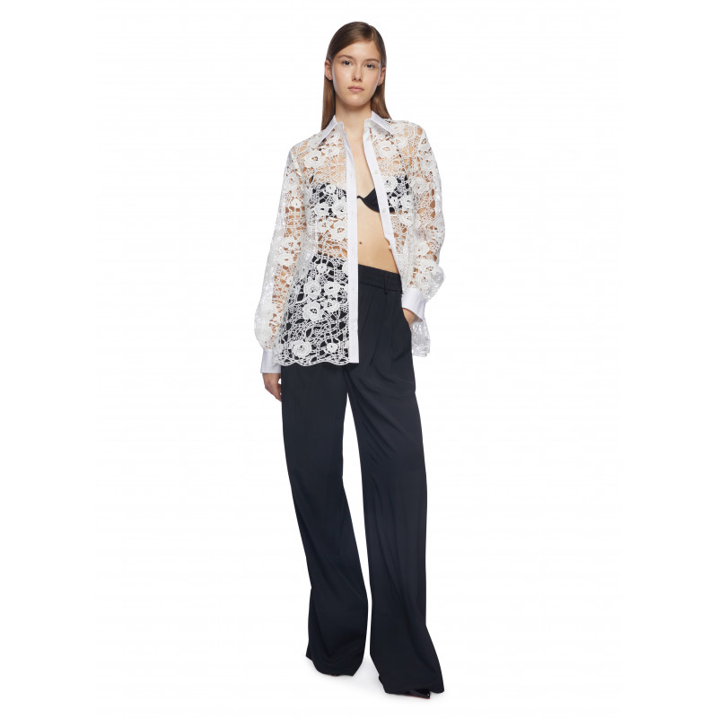Vivetta CAMICIA IN PIZZO FLOREALE Fino Al -60%