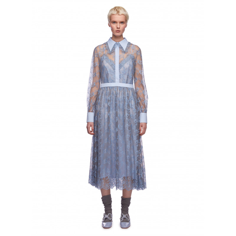Vivetta ABITO A CAMICIA IN PIZZO Sconto