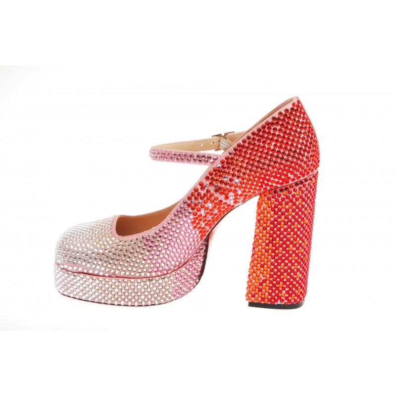 Vivetta MARY JANE PLATFORM STRASS DEGRADÈ 2025