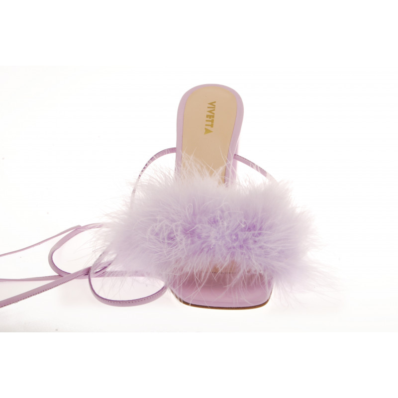 Vivetta SANDALI CON MARABU Shopping Online