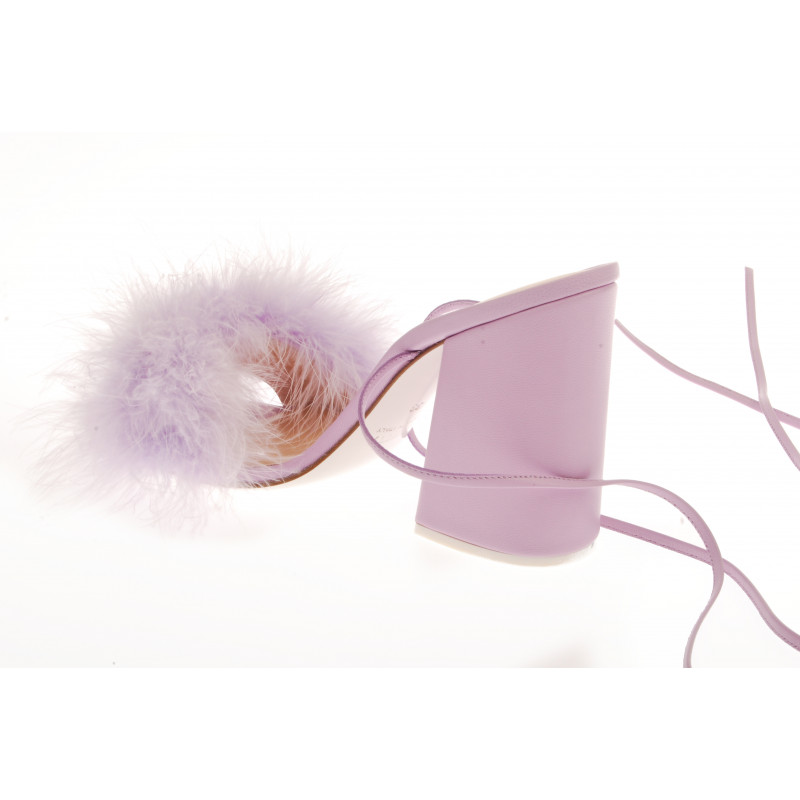Vivetta SANDALI CON MARABU Shopping Online
