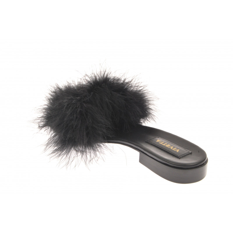 Vivetta SANDALI FLAT CON MARABÙ Novità