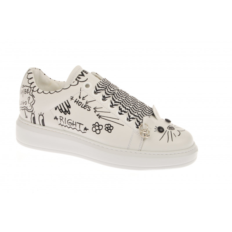Vivetta SNEAKERS GATTO SERIGRAFIA Economico