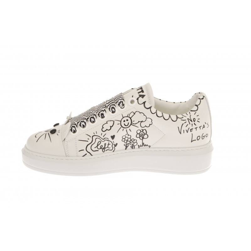 Vivetta SNEAKERS GATTO SERIGRAFIA Economico