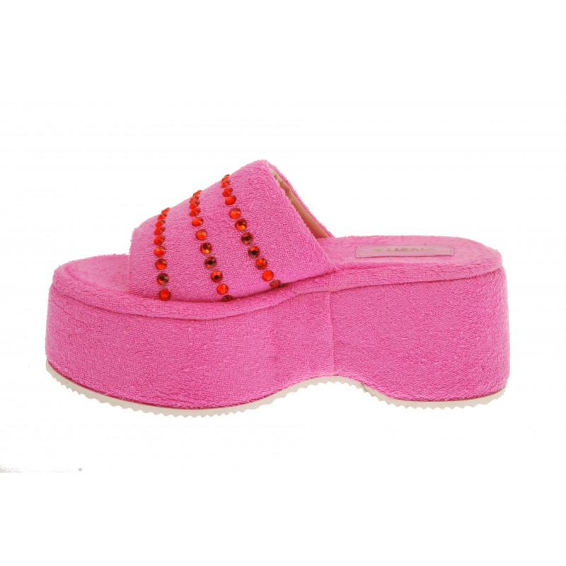 Vivetta SLIDER PLATFORM CON CRISTALLI In Vendita
