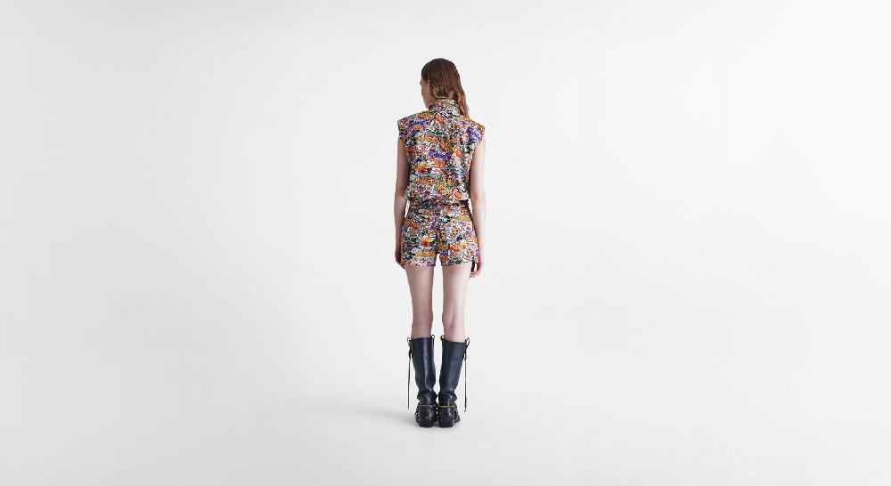 Washington Dee Cee Wdc Print Top Prezzo Ridotto