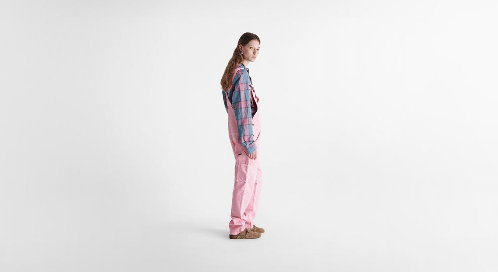 Washington Dee Cee Pink Denim Overall Sottocosto