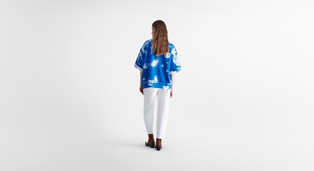 Washington Dee Cee Light Blue Sky Sweatshirt Sconto