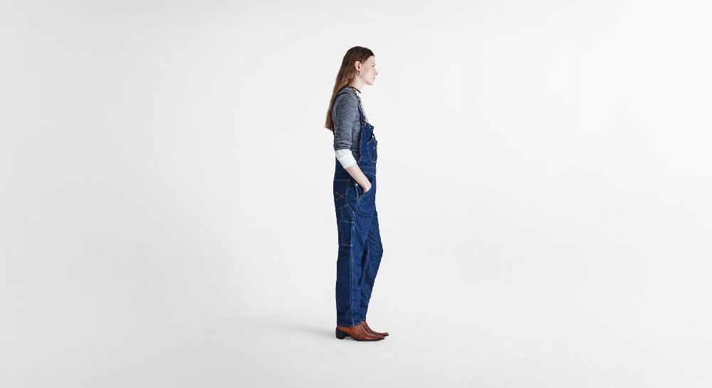 Washington Dee Cee Dark Blue Denim Overalls Economico