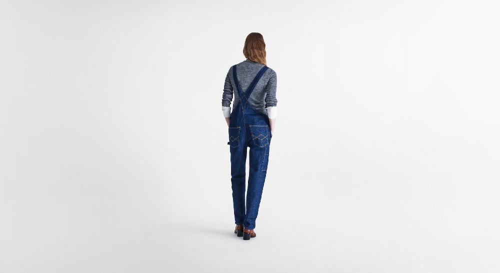 Washington Dee Cee Dark Blue Denim Overalls Economico