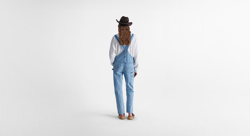 Washington Dee Cee Light Blue Overalls Smaltimento dello stoccaggio