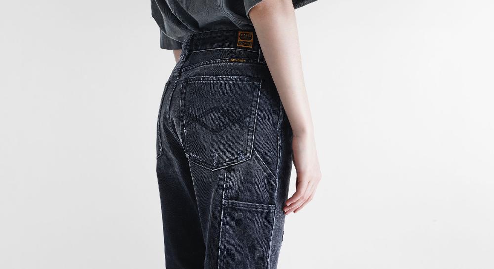 Washington Dee Cee Black Farmer Denim I Più Venduti
