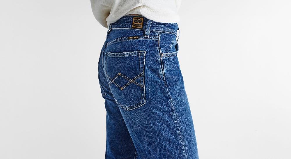 Washington Dee Cee Distressed Blue Ranch Denim 2025