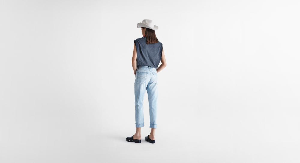 Washington Dee Cee Light Blue Ranch Denim Vendita