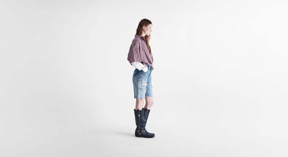Washington Dee Cee Light Blue Ranch Short Qualità Garantita