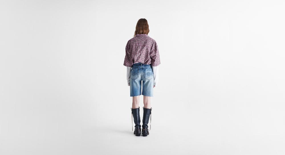 Washington Dee Cee Light Blue Ranch Short Qualità Garantita