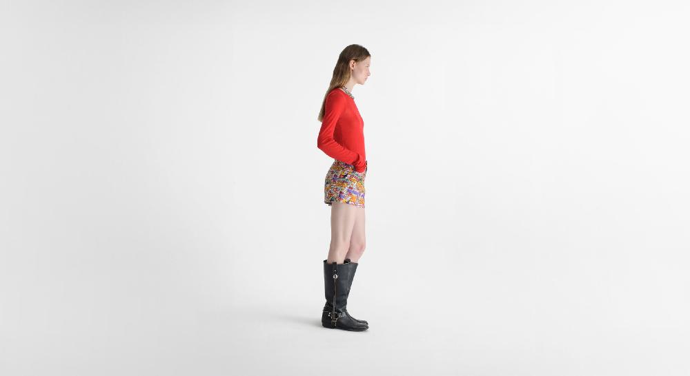Washington Dee Cee Wdc Print Shorts Acquista Ora