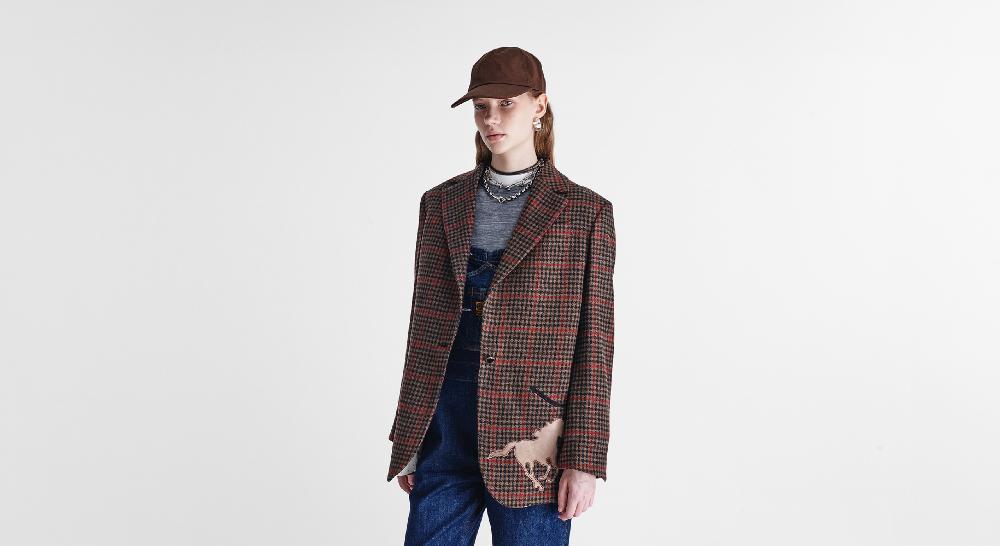 Washington Dee Cee Rodeo Check Blazer Consegna Veloce