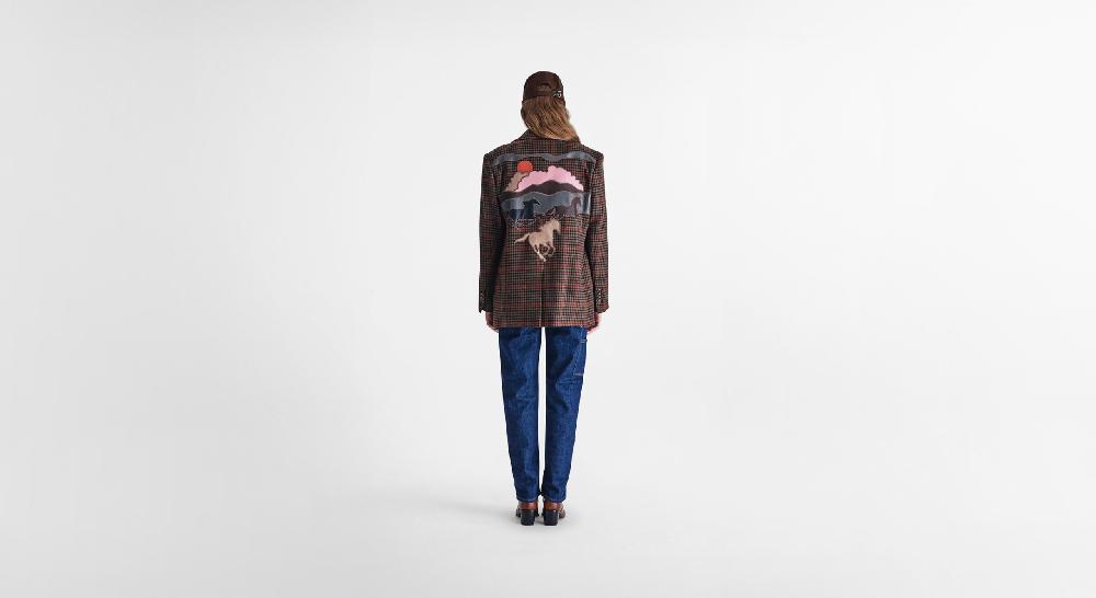 Washington Dee Cee Rodeo Check Blazer Consegna Veloce