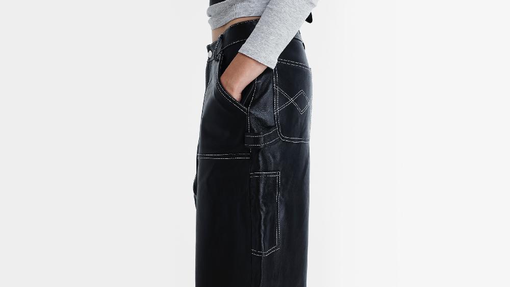 Washington Dee Cee W053 PANTALONE LEATHER OVER WORK Trasporto libero internazionale