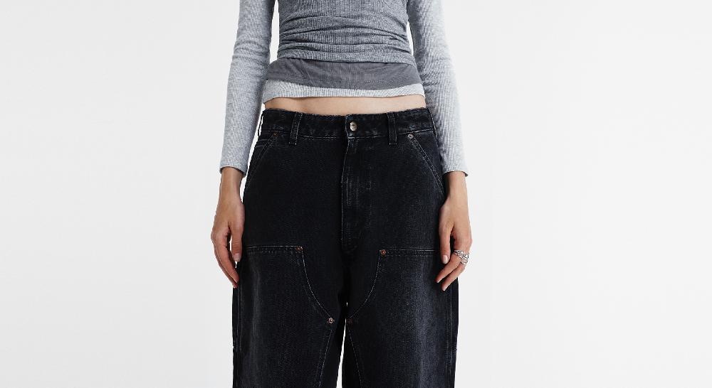 Washington Dee Cee WORK BLACK DENIM PANTS Hotsell