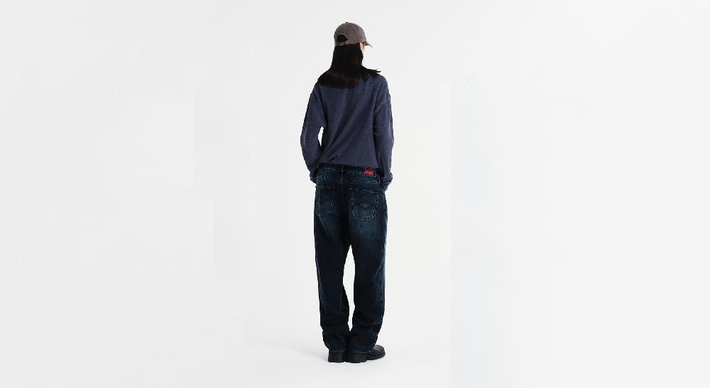 Washington Dee Cee STONE BLACK DENIM PANTS Nuovo