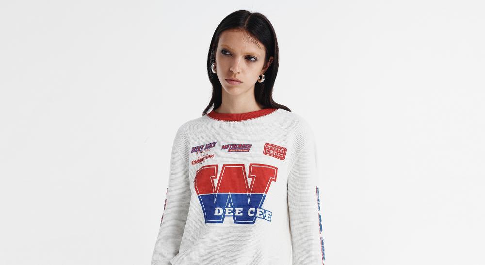Washington Dee Cee WAFFLE T-SHIRT Vendita