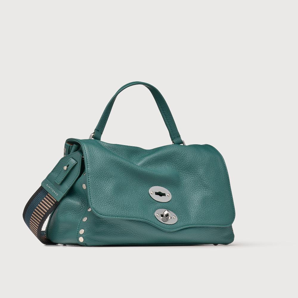 Zanellato BORSA POSTINA® SMALL IN PELLE MARTELLATA GREEN ACCA | Zanellato Affare Del Giorno