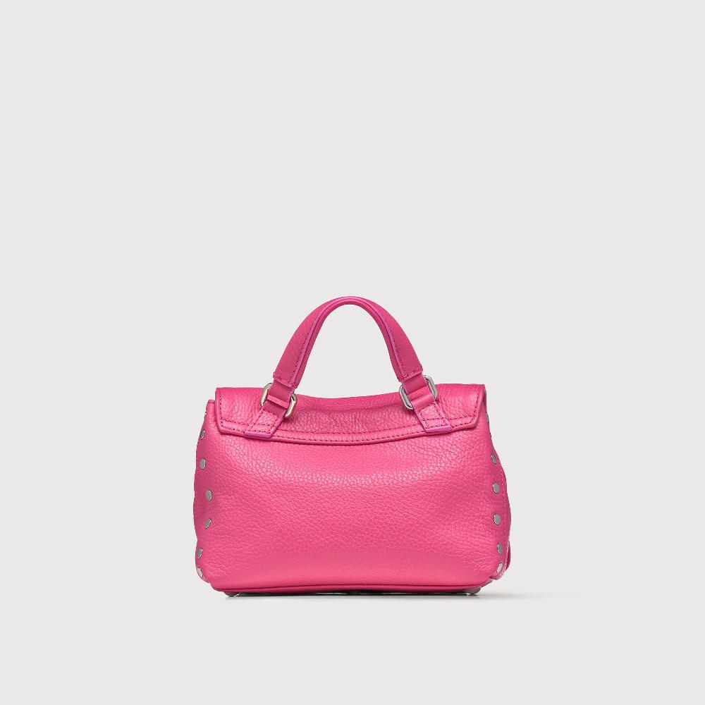 Zanellato BORSA POSTINA® BABY IN PELLE MARTELLATA PINK ORCHIDEA | Zanellato Economico