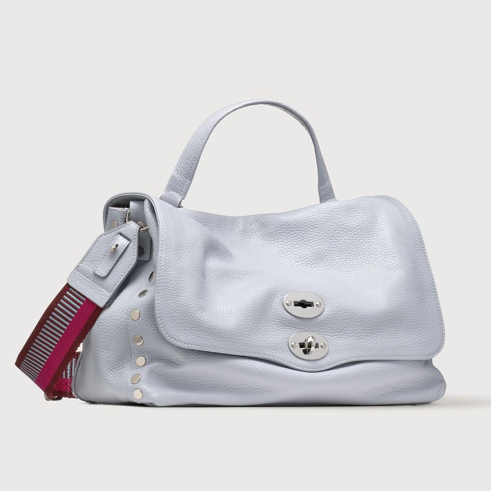 Zanellato BORSA POSTINA® MEDIUM IN PELLE MARTELLATA GREY CLOUD | Zanellato Outlet