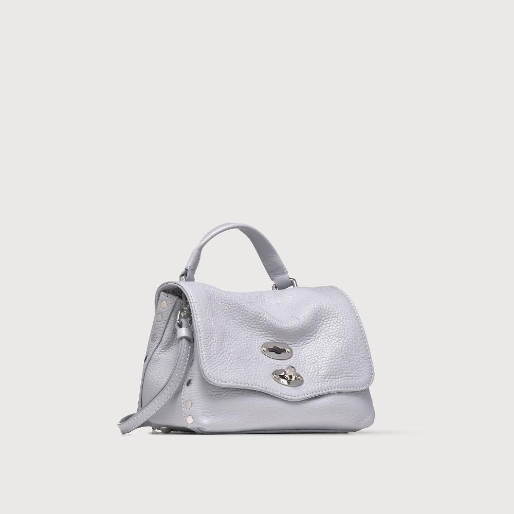 Zanellato BORSA POSTINA® BABY IN PELLE MARTELLATA GREY CLOUD | Zanellato Saldi