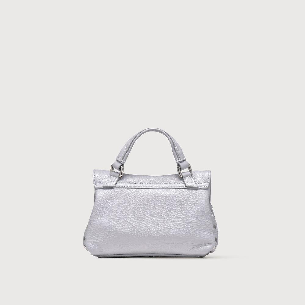 Zanellato BORSA POSTINA® BABY IN PELLE MARTELLATA GREY CLOUD | Zanellato Saldi