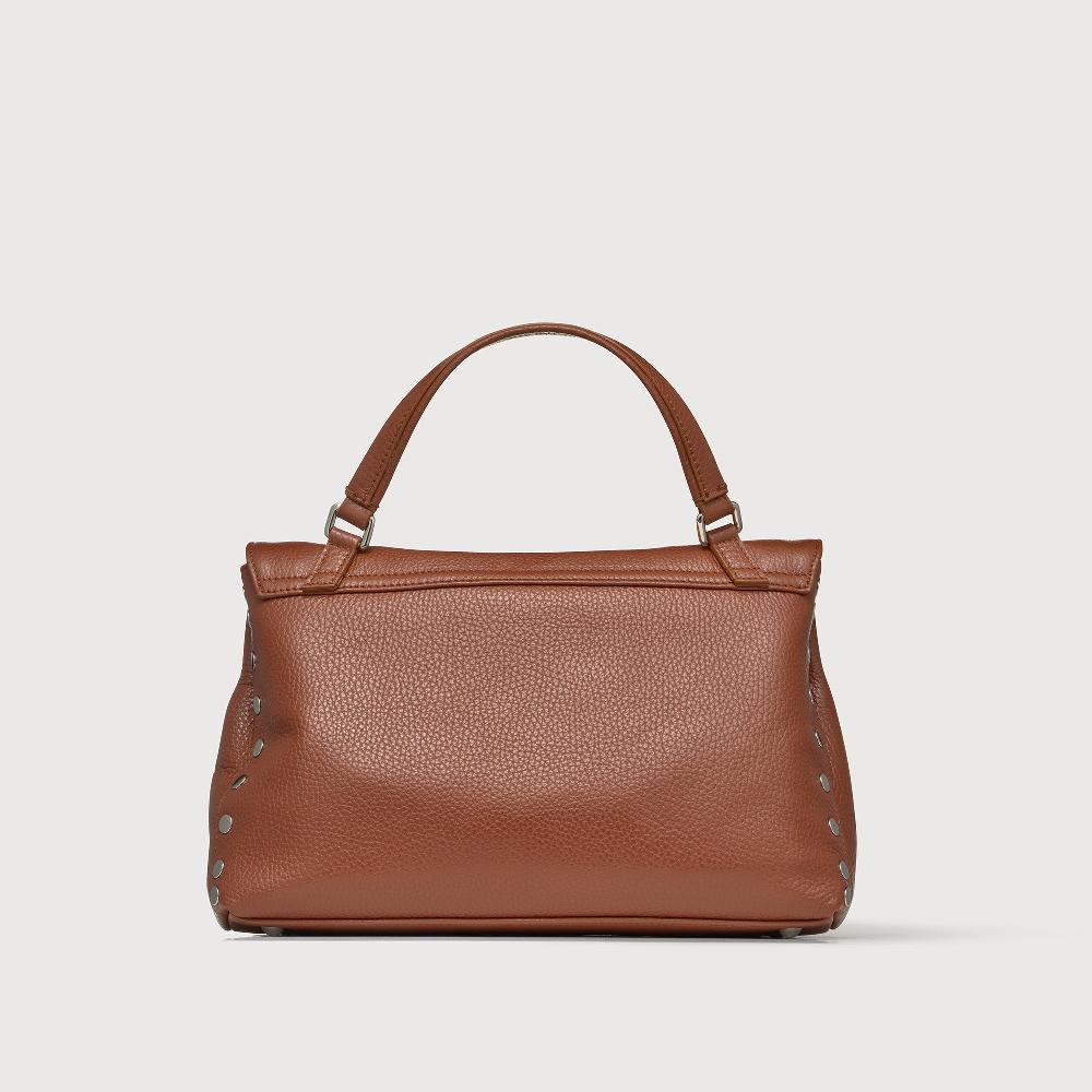 Zanellato BORSA POSTINA® SMALL IN PELLE MARTELLATA BROWN CANALETTO | Zanellato I Più Venduti